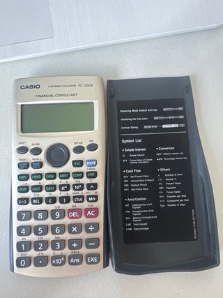 Calculadora Financiera Casio FC-100V