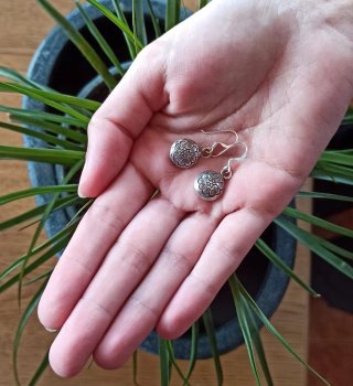 Pendientes étnicos de Plata
