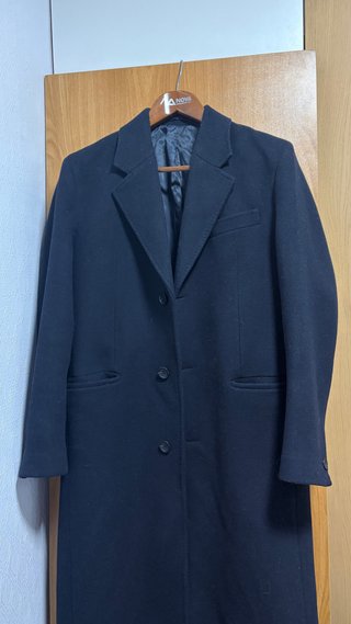 Gabardina Mango Azul Marino