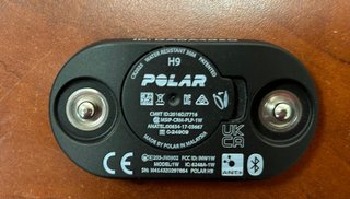 Sensor de Frecuencia Cardíaca Polar H9 talla M-XXL