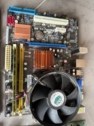 Lote de 5 Placas Base Retro PC Vintage