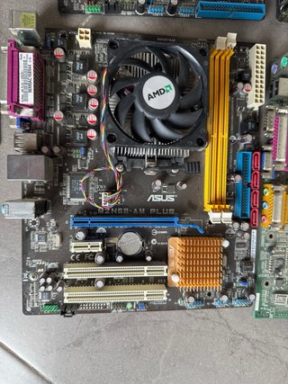 Lote de 5 Placas Base Retro PC Vintage