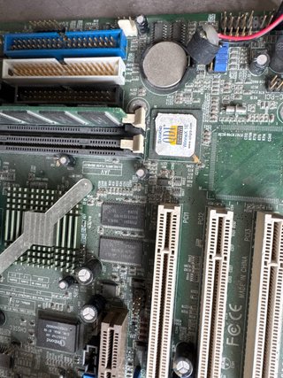 Lote de 5 Placas Base Retro PC Vintage