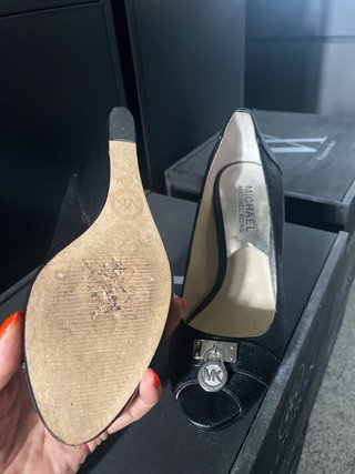 Zapatos de cuña Michael Kors negros
