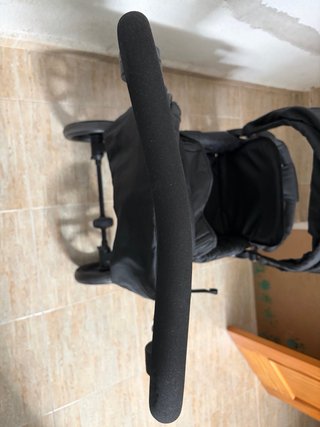 Silla gemelar negra