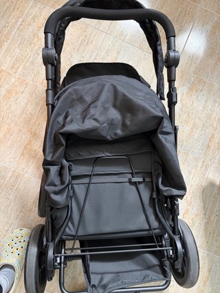 Silla gemelar negra