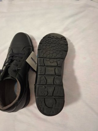 Zapatos de Piel Flexpies Negros