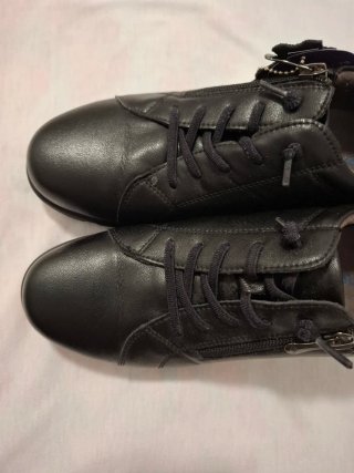 Zapatos de Piel Flexpies Negros