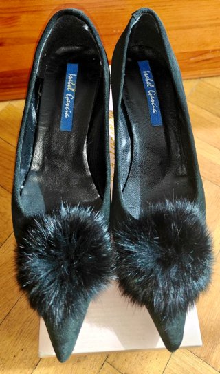 Tacones Negros Isabel García - Talla 37