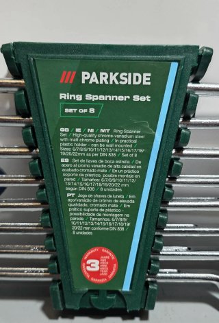 Juego Llaves Combinadas Parkside Alta Calidad