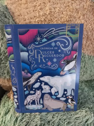 Caja Metálica Libro Animales Navidad