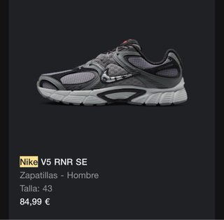 Zapatillas Nike grises y negras