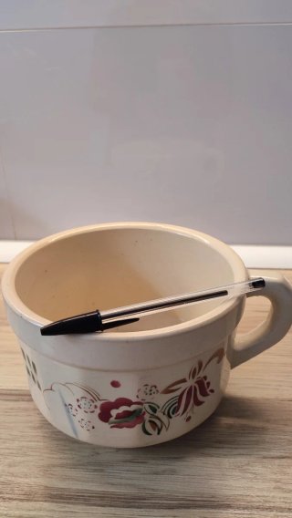 Conjunto de loza para lavabo. Antiguo