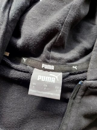 Chaqueta Puma Negra Cremallera