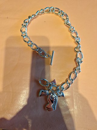 Colgante/gargantilla Guess Plateado