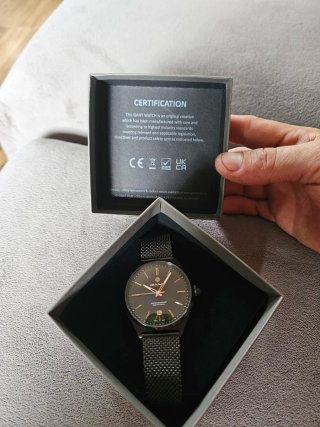 Reloj GANT Negro y Dorado