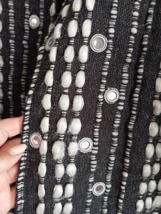 Chaqueta Sumitra Negra y Blanca
