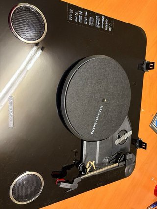 Energy Sistem Blackspin Tocadiscos Vinilos 10W