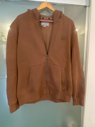 Sudadera Michael Kors Marrón Cremallera