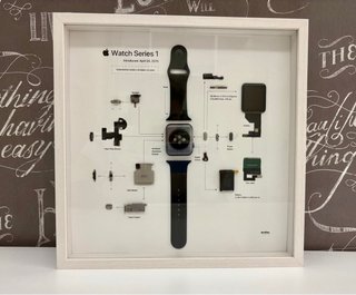 Cuadro Apple Watch Series 1 Desmontado