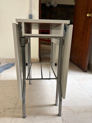 Mesa plegable blanca Ikea Långed