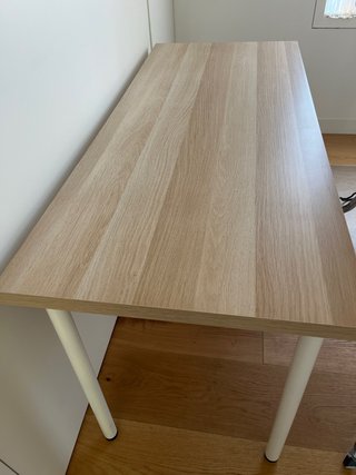 Mesa IKEA madera 140x60