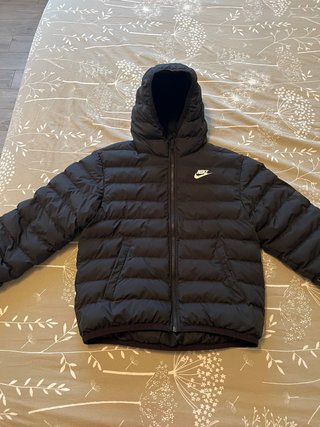 Piumino Nike bambino nero