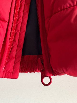Gilet imbottito rosso Timberland bimbo