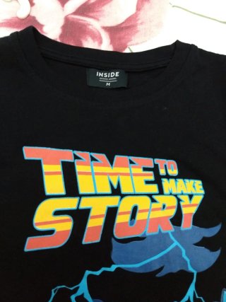 Camiseta Inside Negra Talla M