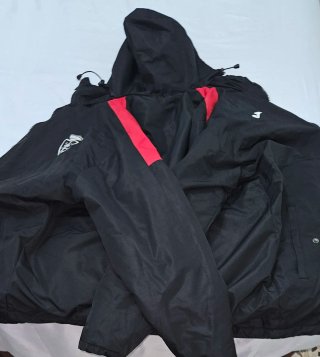 Chaqueta Starter Negra y Roja Talla XXL
