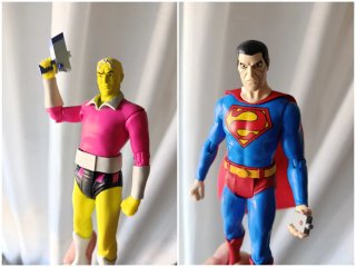 Pack 2 figuras Bizarro y Braniac Retro Mcfarlane