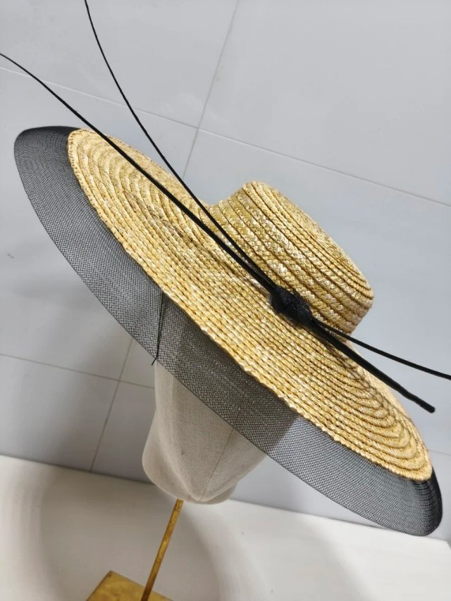 Tocado de boda fascinator pamela de boda