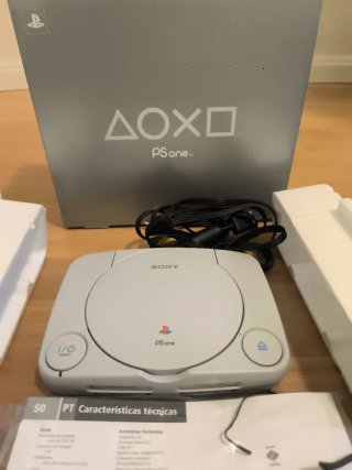 PlayStation 1 PS one Sony Gris/Blanco