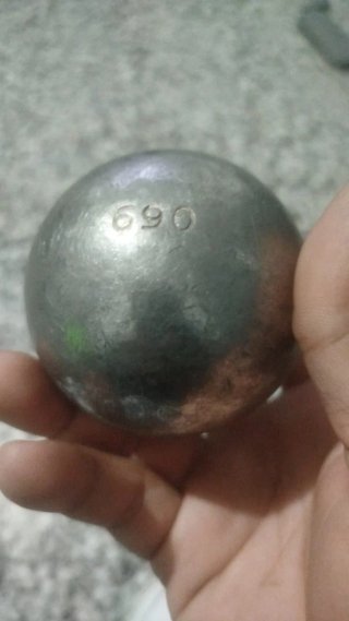 Bolas de Petanca CX COU peso 690 diámetro 75