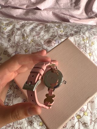 Reloj Tous Rosa y Plateado