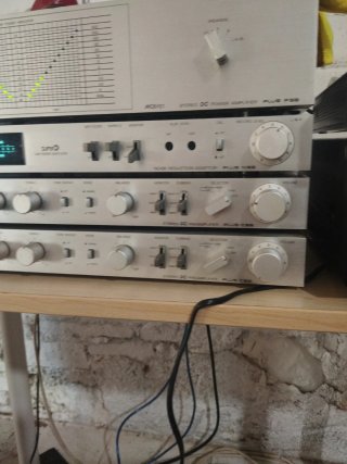 Preamplificador Sanyo Plus C55
