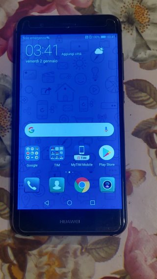 Huawei Smartphone Nero/Blu