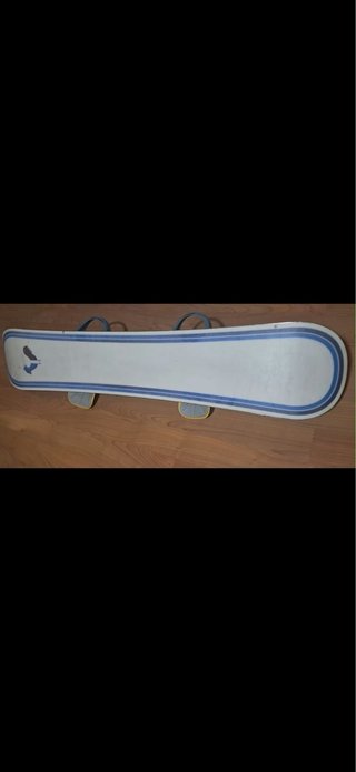 Tabla de Snowboard con Fijaciones y Funda