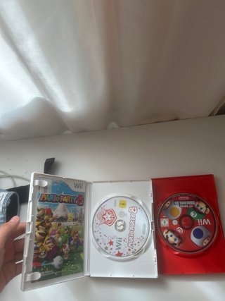 Lote de 2 Juegos de Mario para Wii