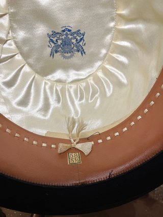 Bombín francés antiguo original talla 58