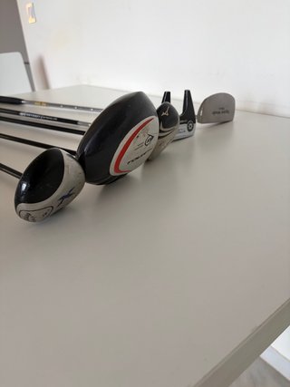 Lote 5 Palos Golf (Driver Maderas Putters)
