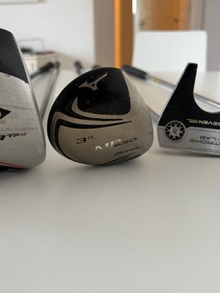 Lote 5 Palos Golf (Driver Maderas Putters)