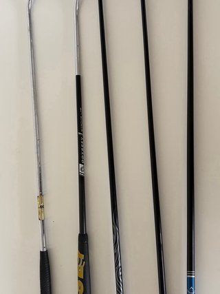 Lote 5 Palos Golf (Driver Maderas Putters)