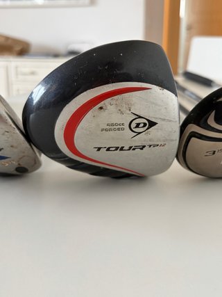 Lote 5 Palos Golf (Driver Maderas Putters)