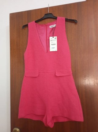 Mono Zara Rosa Talla XS