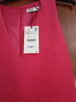 Mono Zara Rosa Talla XS