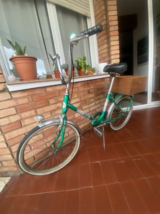 Bicicleta Plegable BH Verde