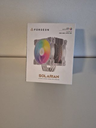 Disipador CPU FORGEON Solarian 5 Pipes 2xFANS ARG