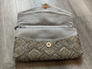 Bolso de fiesta Sfera plateado