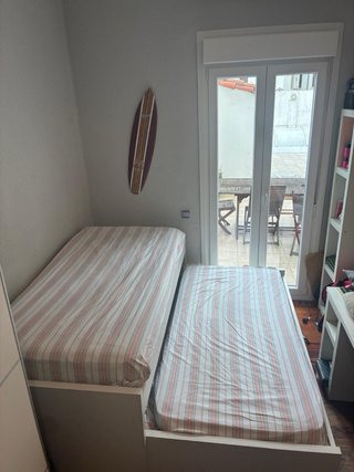 Cama Nido Compacta con Cajones y 2 Colchones